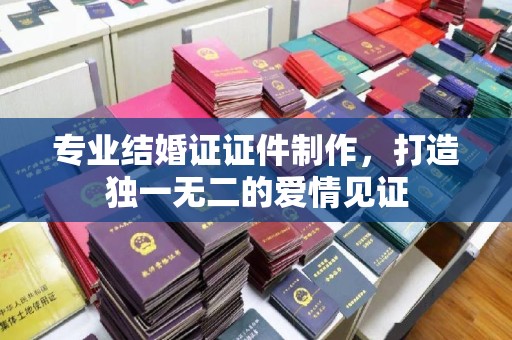 睢阳专业结婚证证件制作，打造独一无二的爱情见证