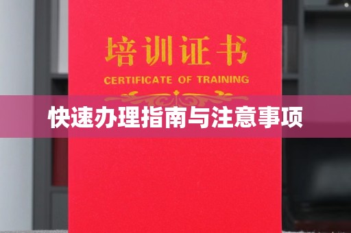 睢阳快速办理指南与注意事项